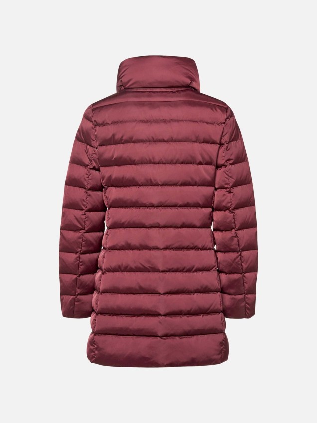 Parka Acolchoada com Cinto