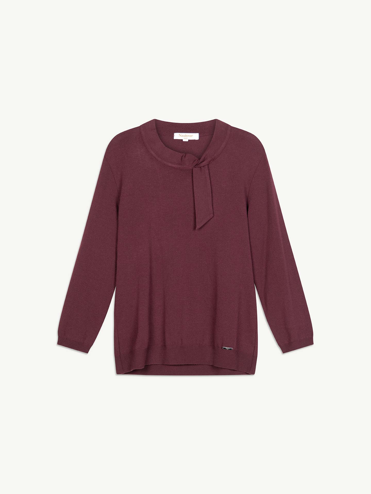 Camisola de Malha com Detalhe de N�