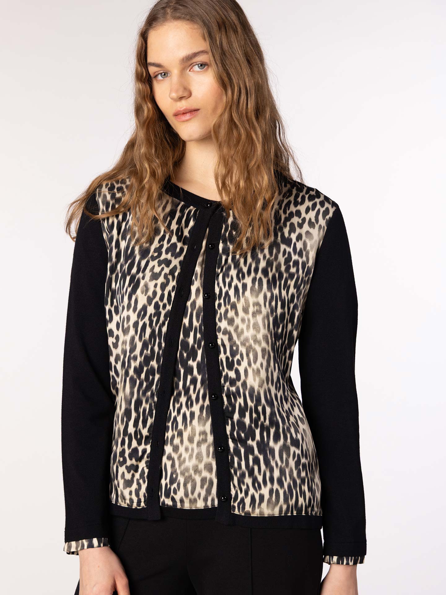 Conjunto de Malha e Cetim Estampado