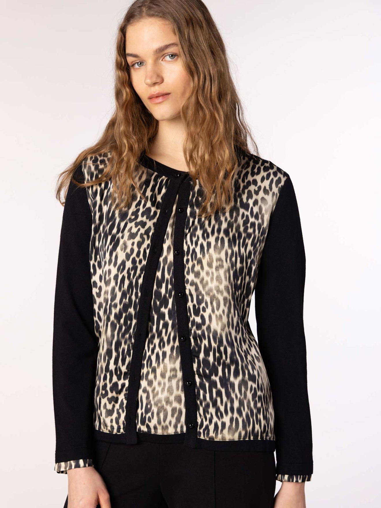 Conjunto de Malha e Cetim Estampado