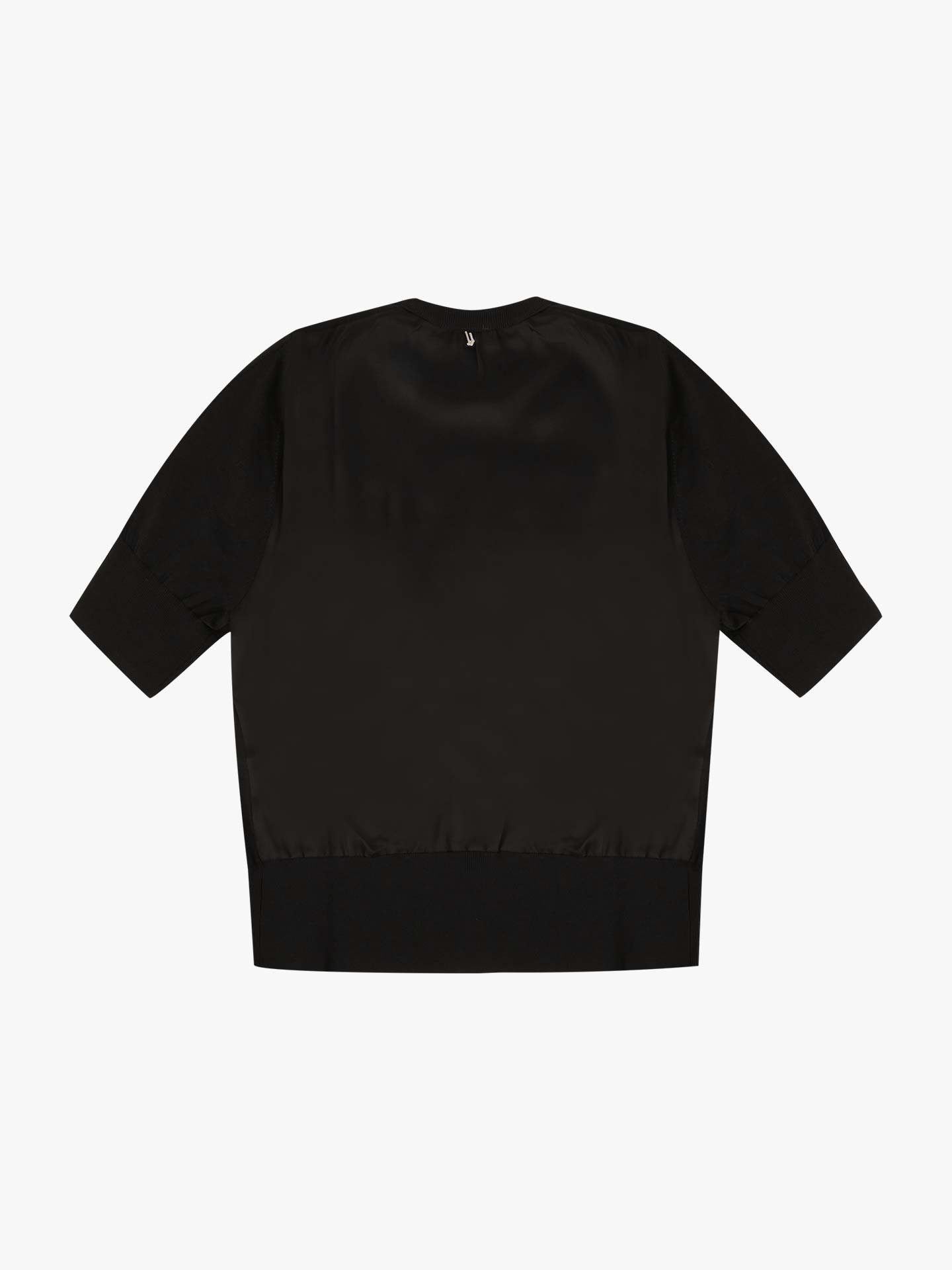 T-shirt com Pormenor de Cristais