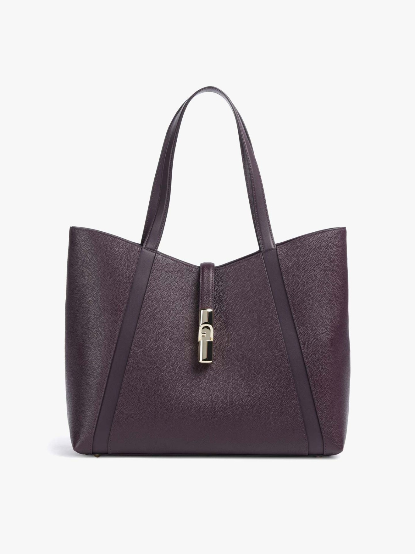 Mala Shopper Goccia L em Pele