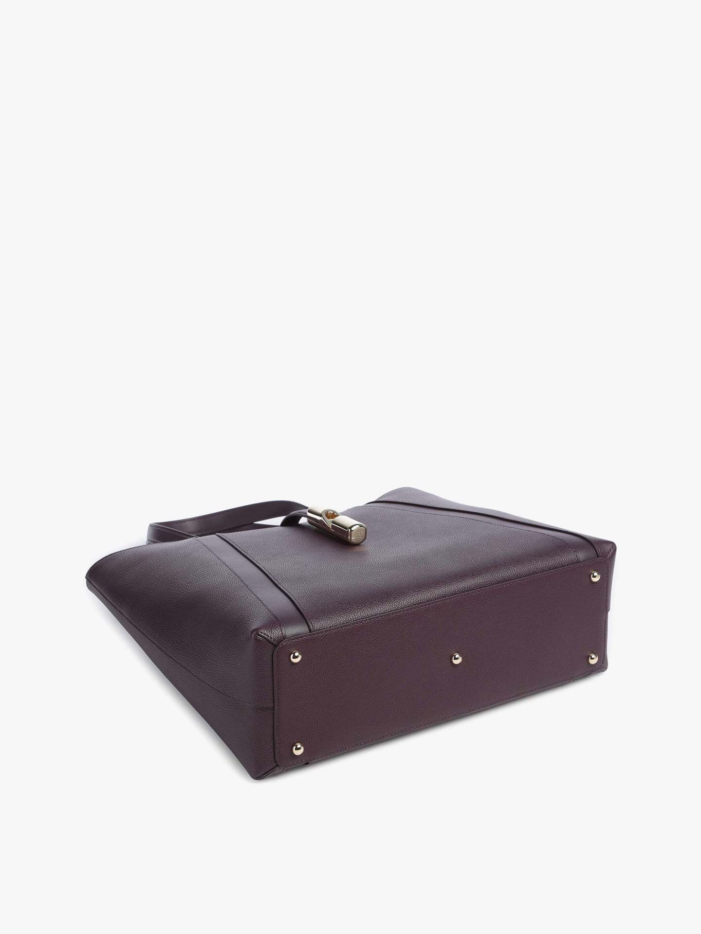 Mala Shopper Goccia L em Pele