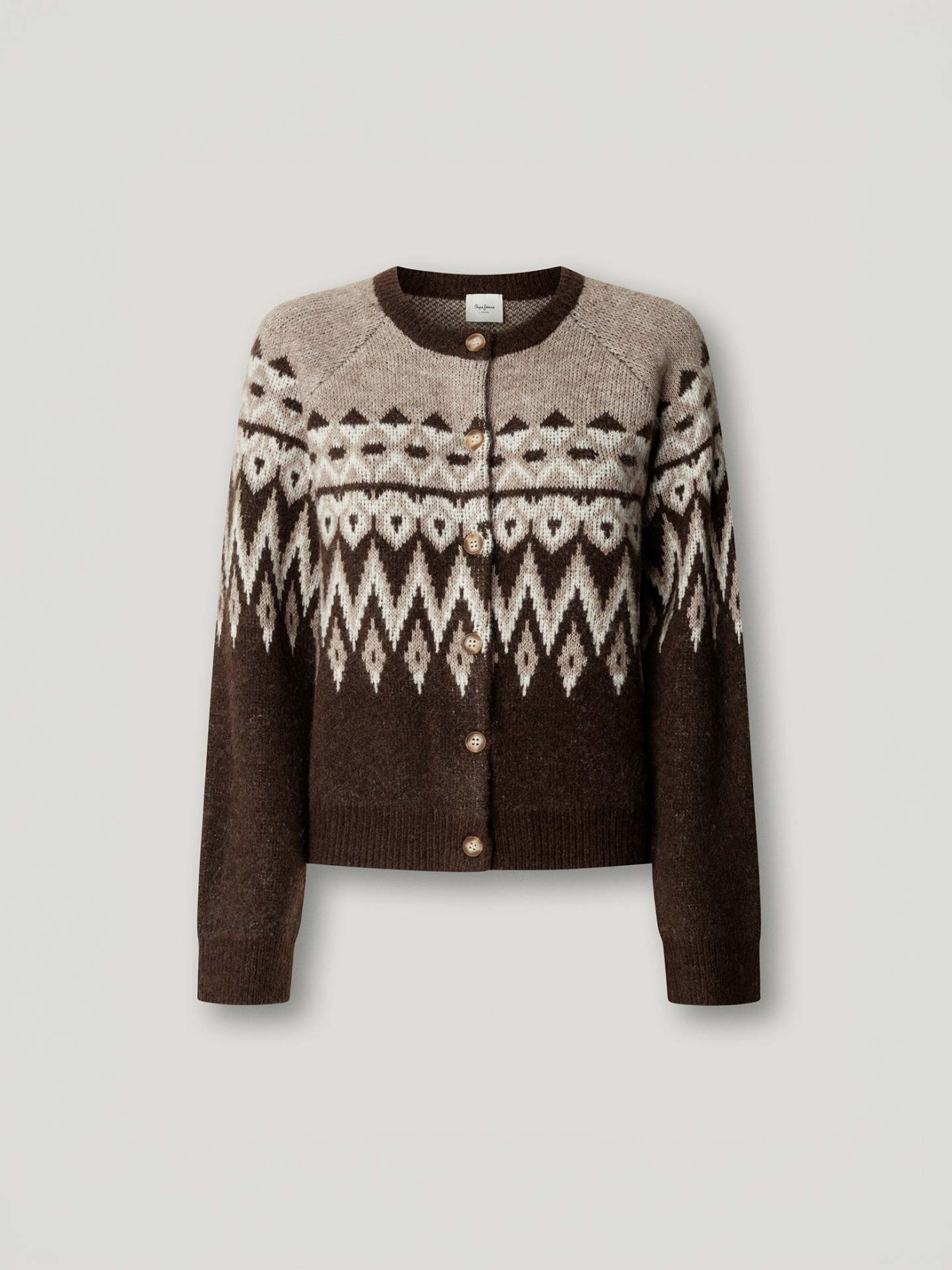 Casaco de Malha Fairisle