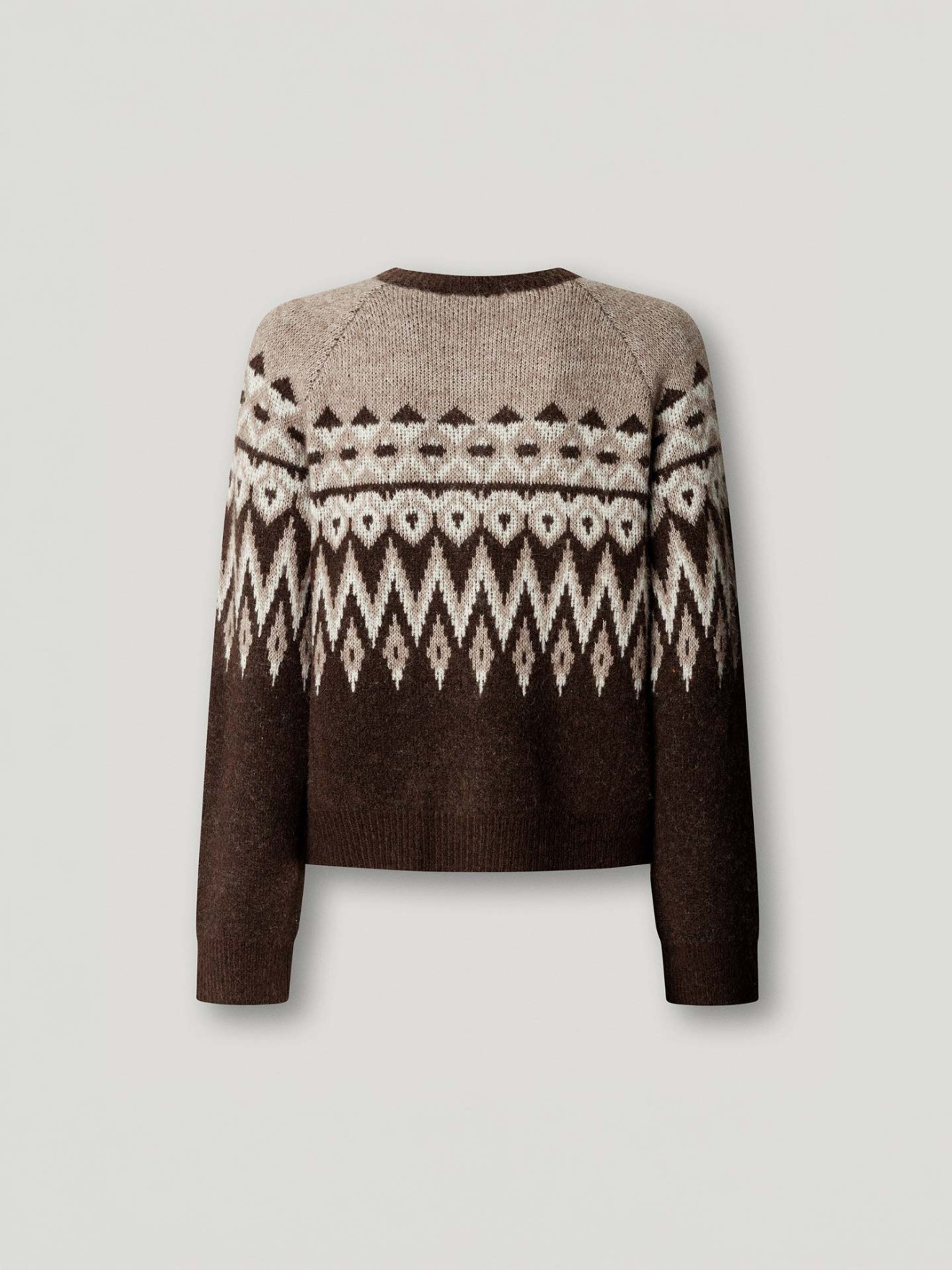Casaco de Malha Fairisle