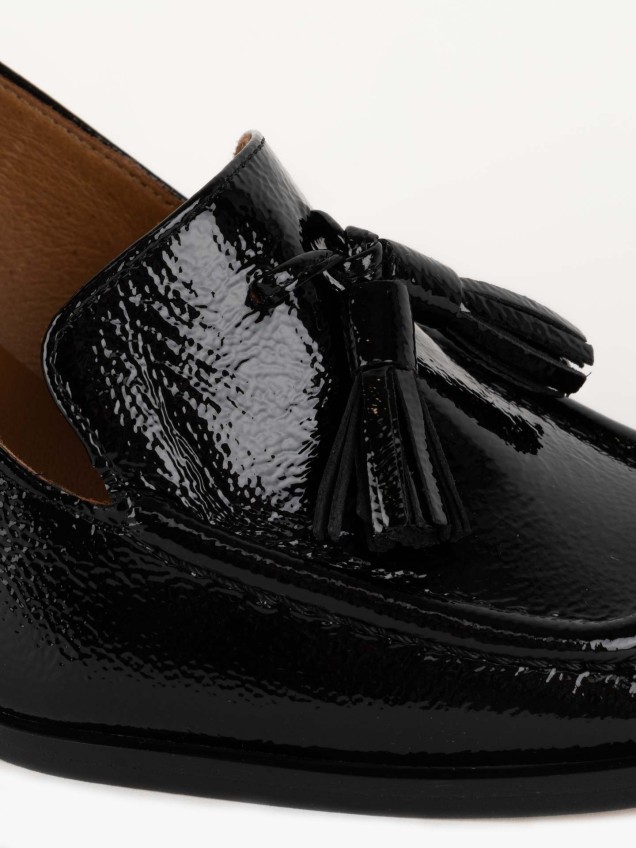 Sapatos de Salto em Pele