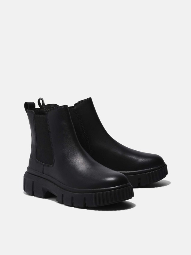 Botas Chelsea em Pele