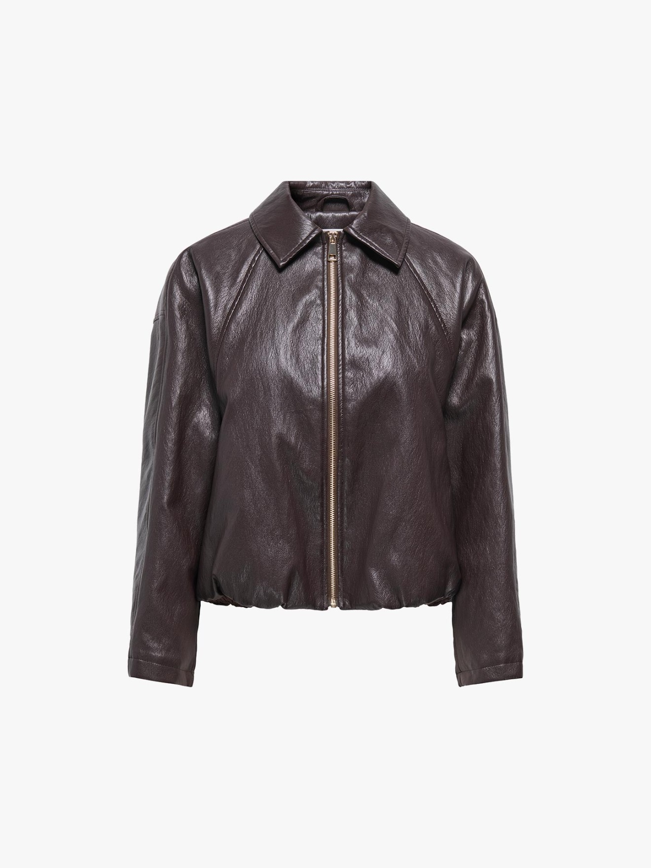 Blus�o Bomber com Gola