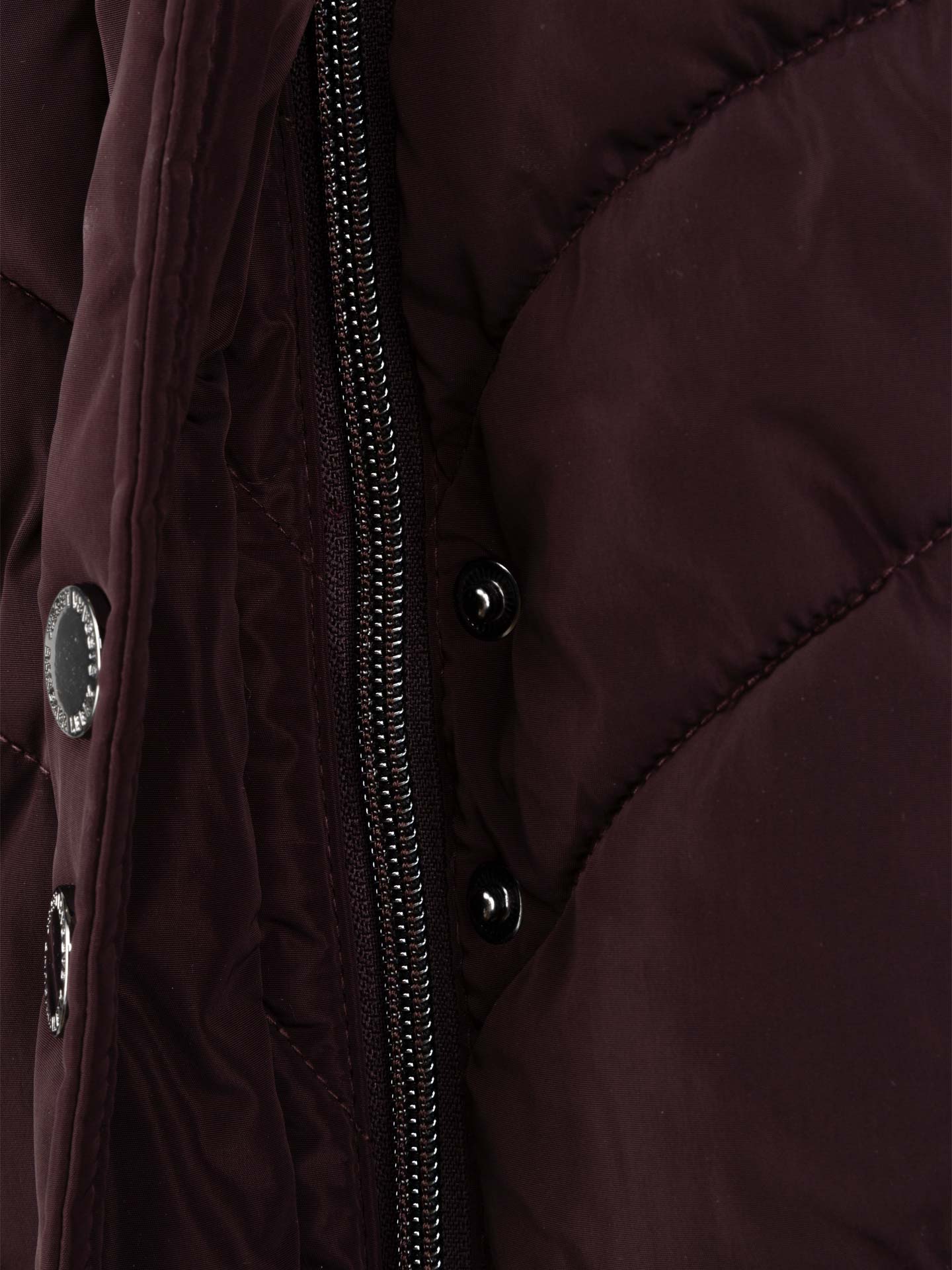 Parka Acolchoada Comprida com Capuz
