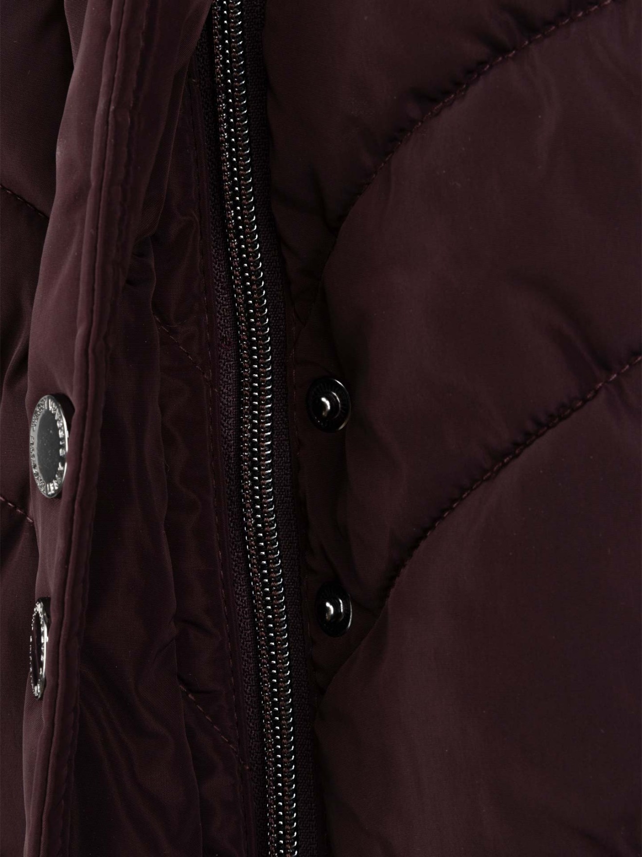 Parka Acolchoada Comprida com Capuz