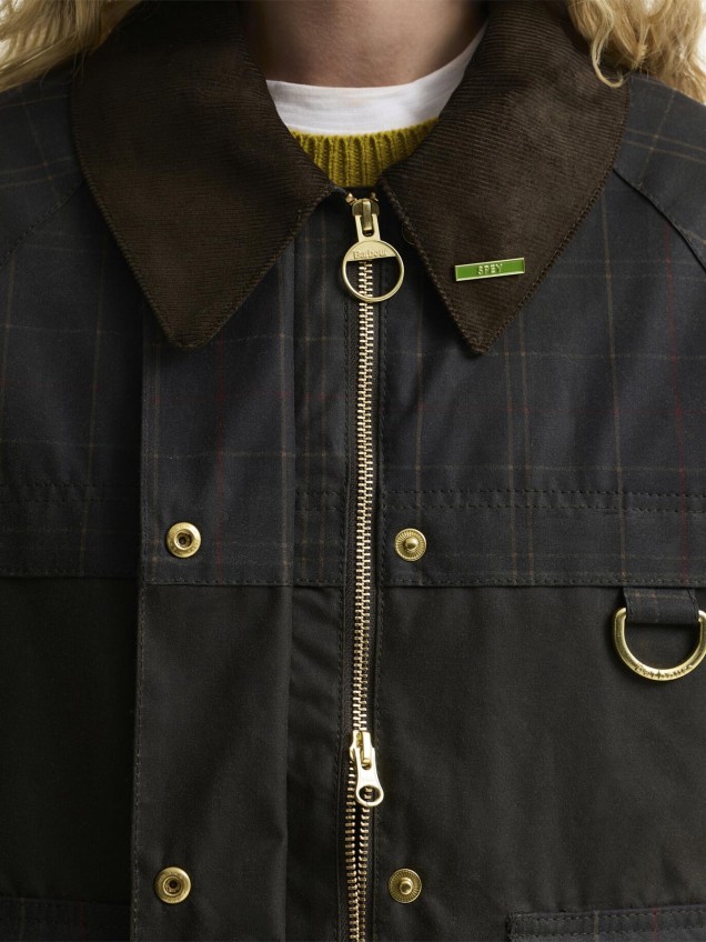 Blusão Encerado Tartan Spey