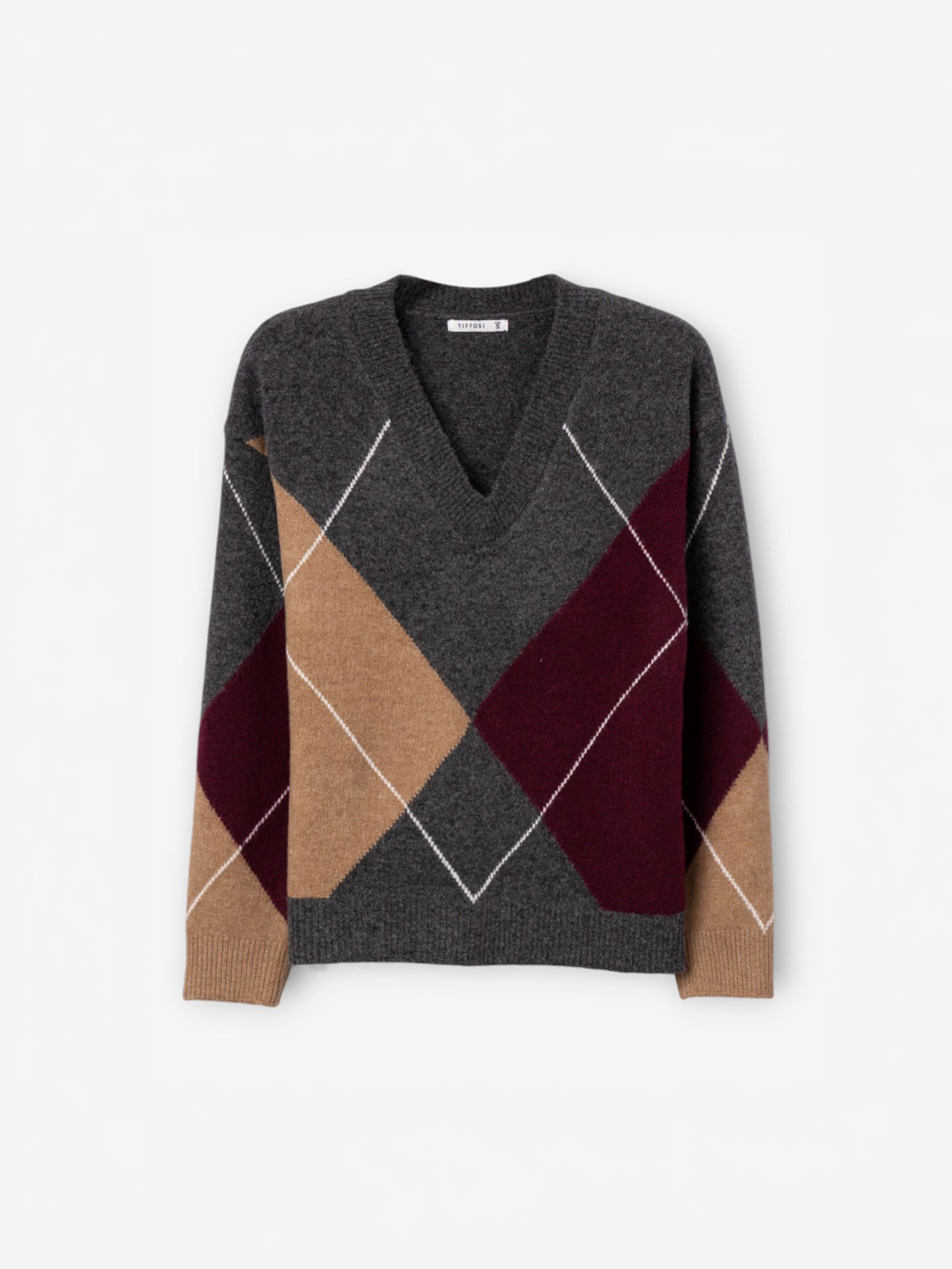 Camisola de Malha com Decote em V