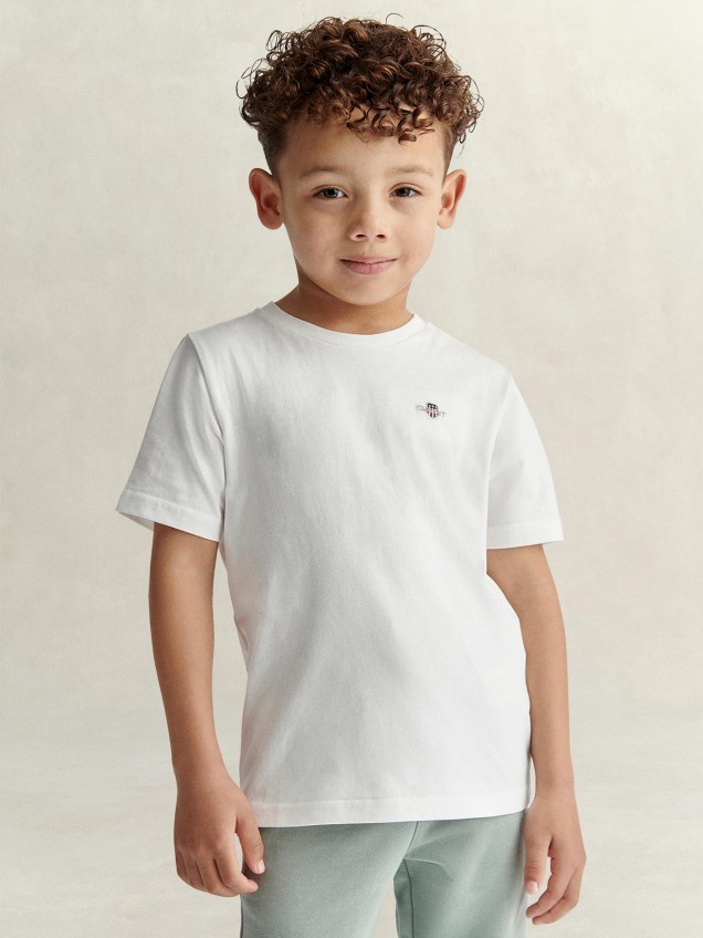 T-shirt com Gola Redonda