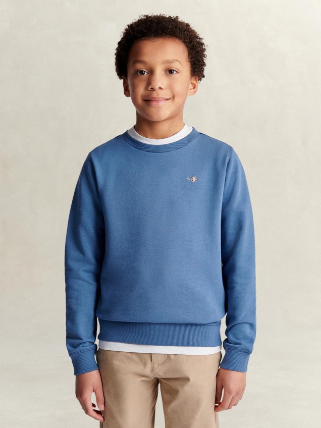 Sweatshirt com Gola Redonda