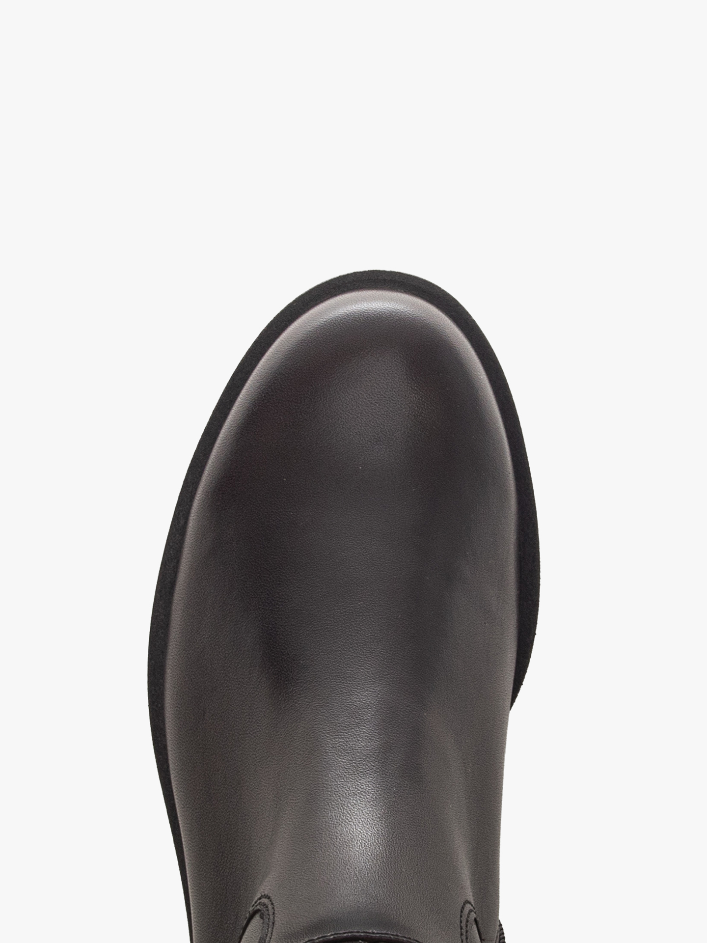 Botas de Cano Alto em Pele