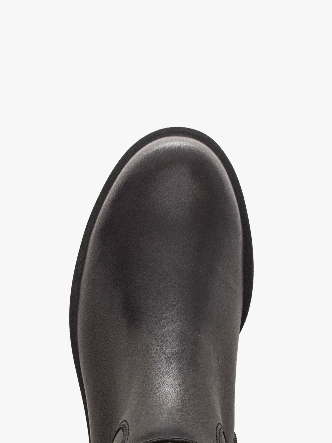 Botas de Cano Alto em Pele