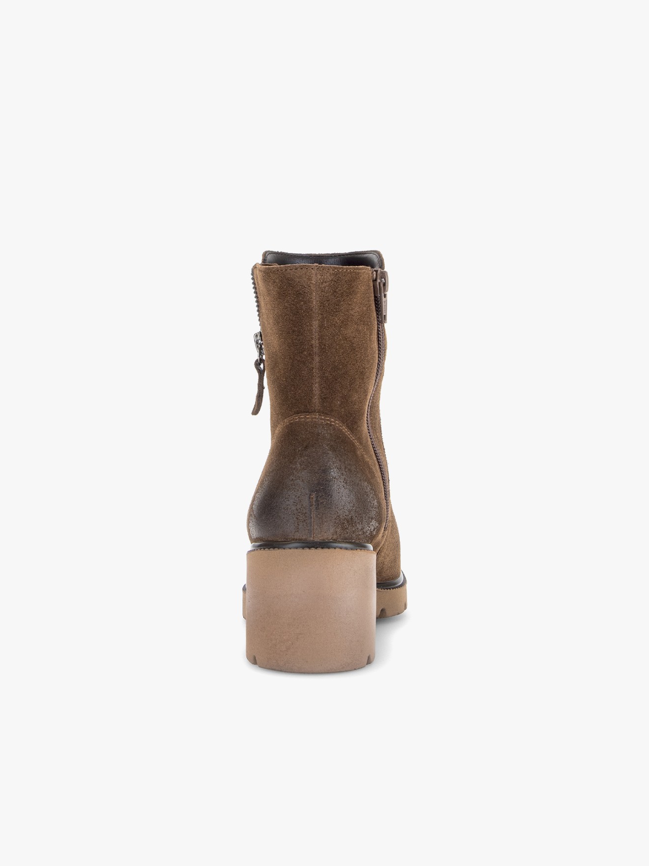 Botas de Cano Curto em Pele