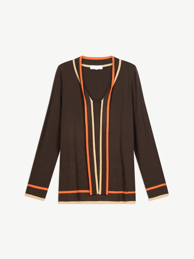 Camisola de Malha com Laçada