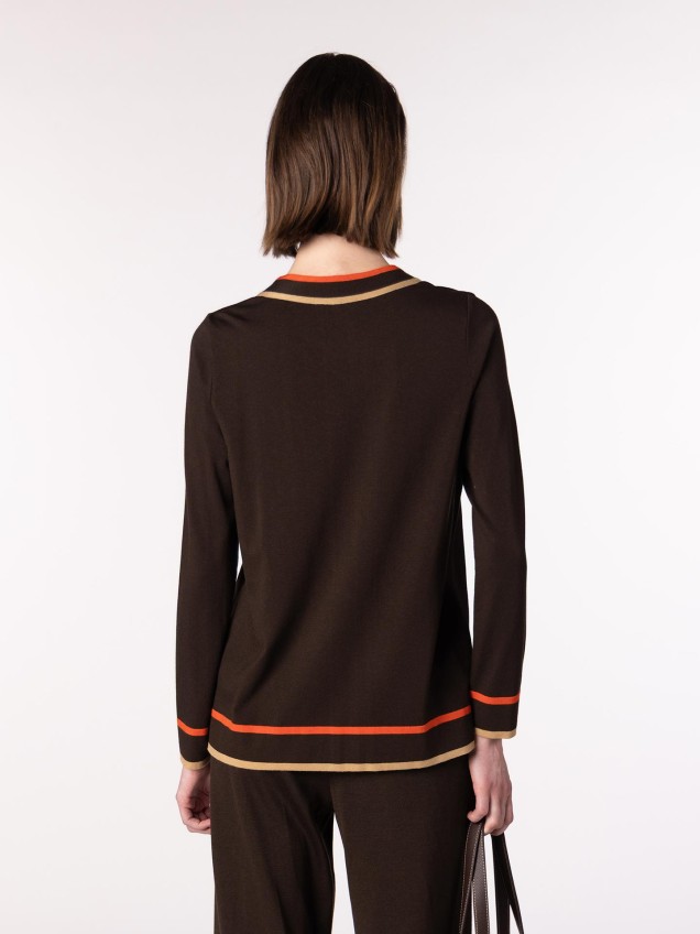 Camisola de Malha com Laçada