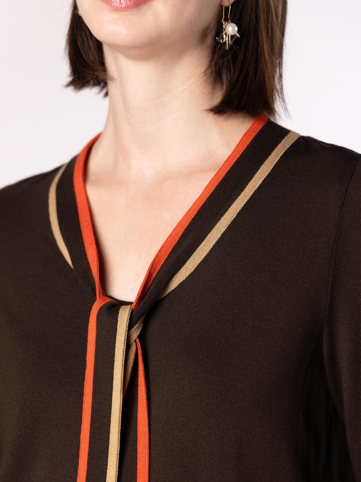 Camisola de Malha com Laçada