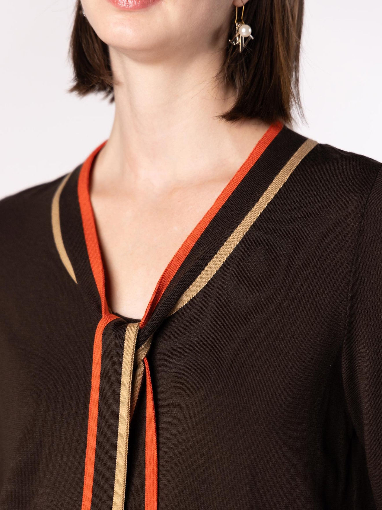 Camisola de Malha com Laçada