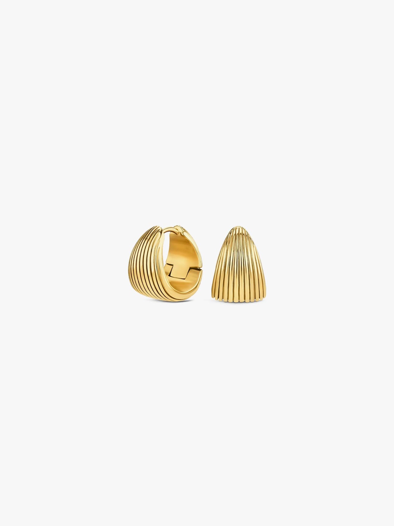 Brincos Pliss� Hoop Bold