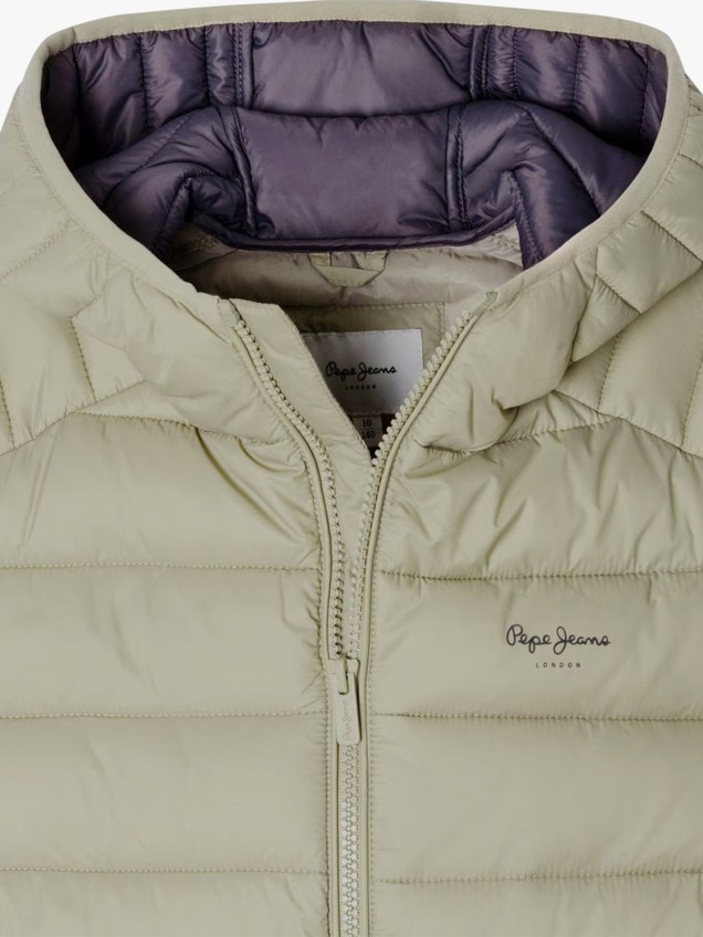 Blusão Acolchoado com Capuz Regular Fit
