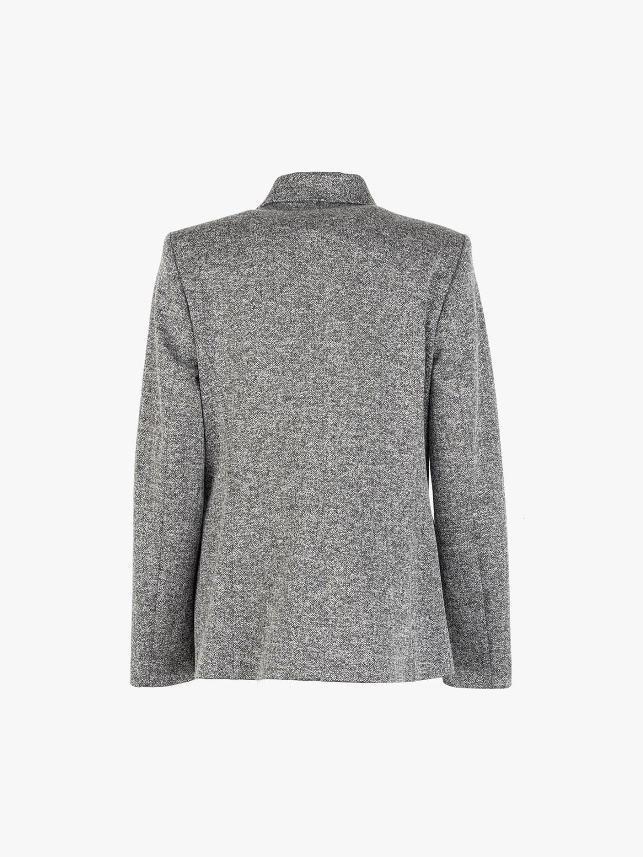 Blazer com Gola de Lapela e Bolsos