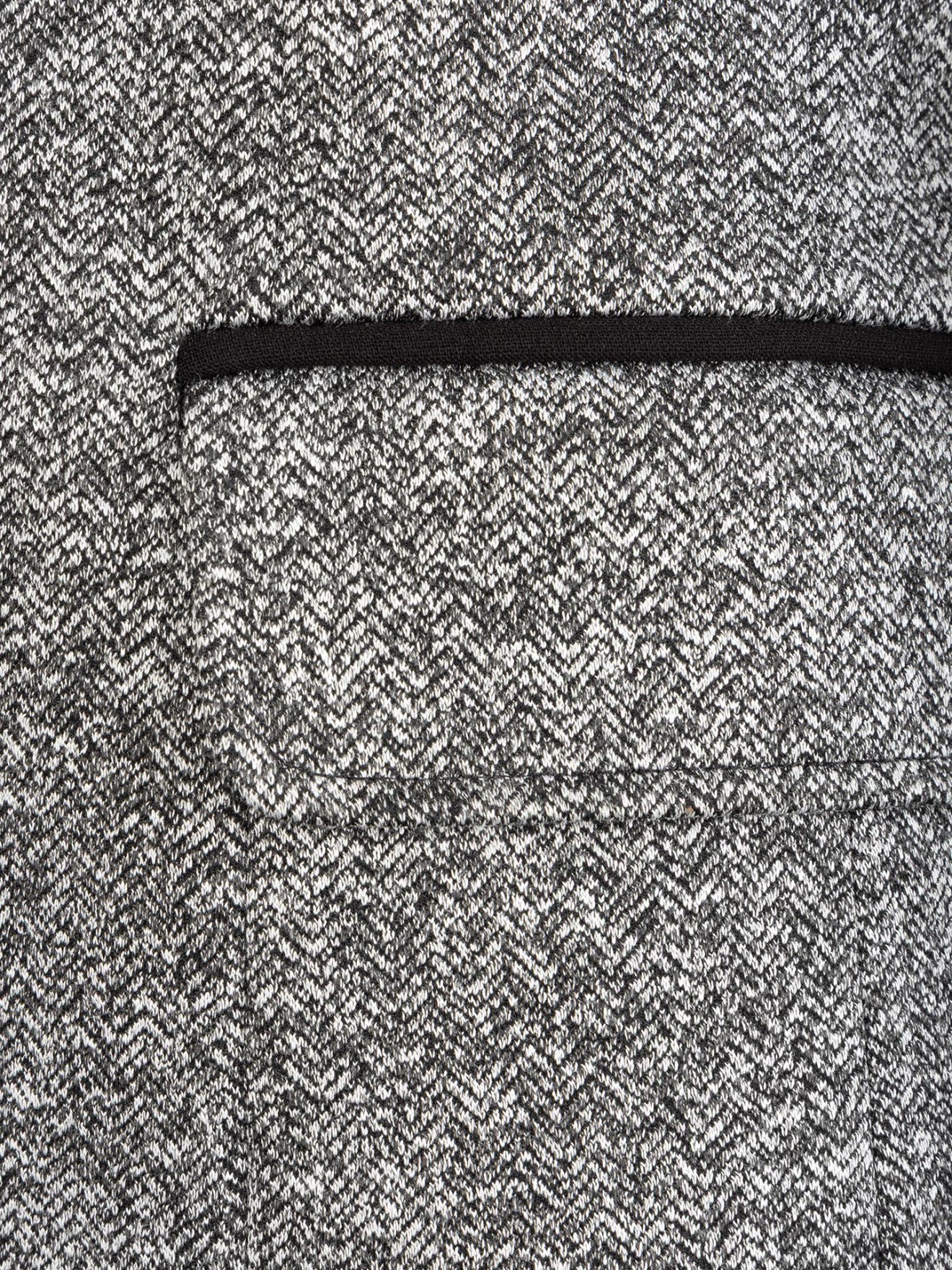 Blazer com Gola de Lapela e Bolsos