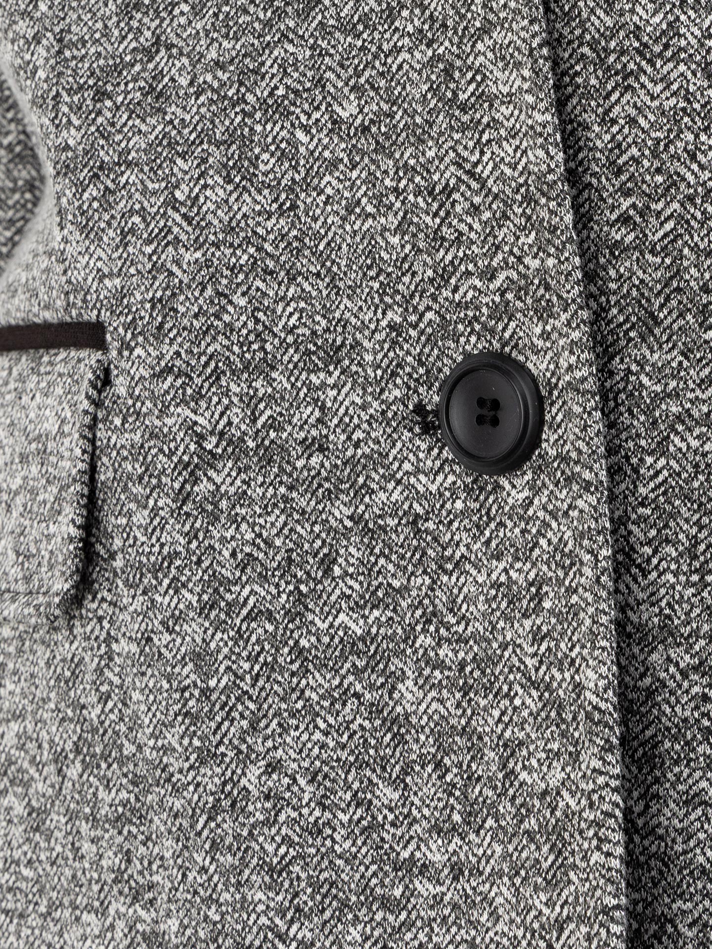 Blazer com Gola de Lapela e Bolsos