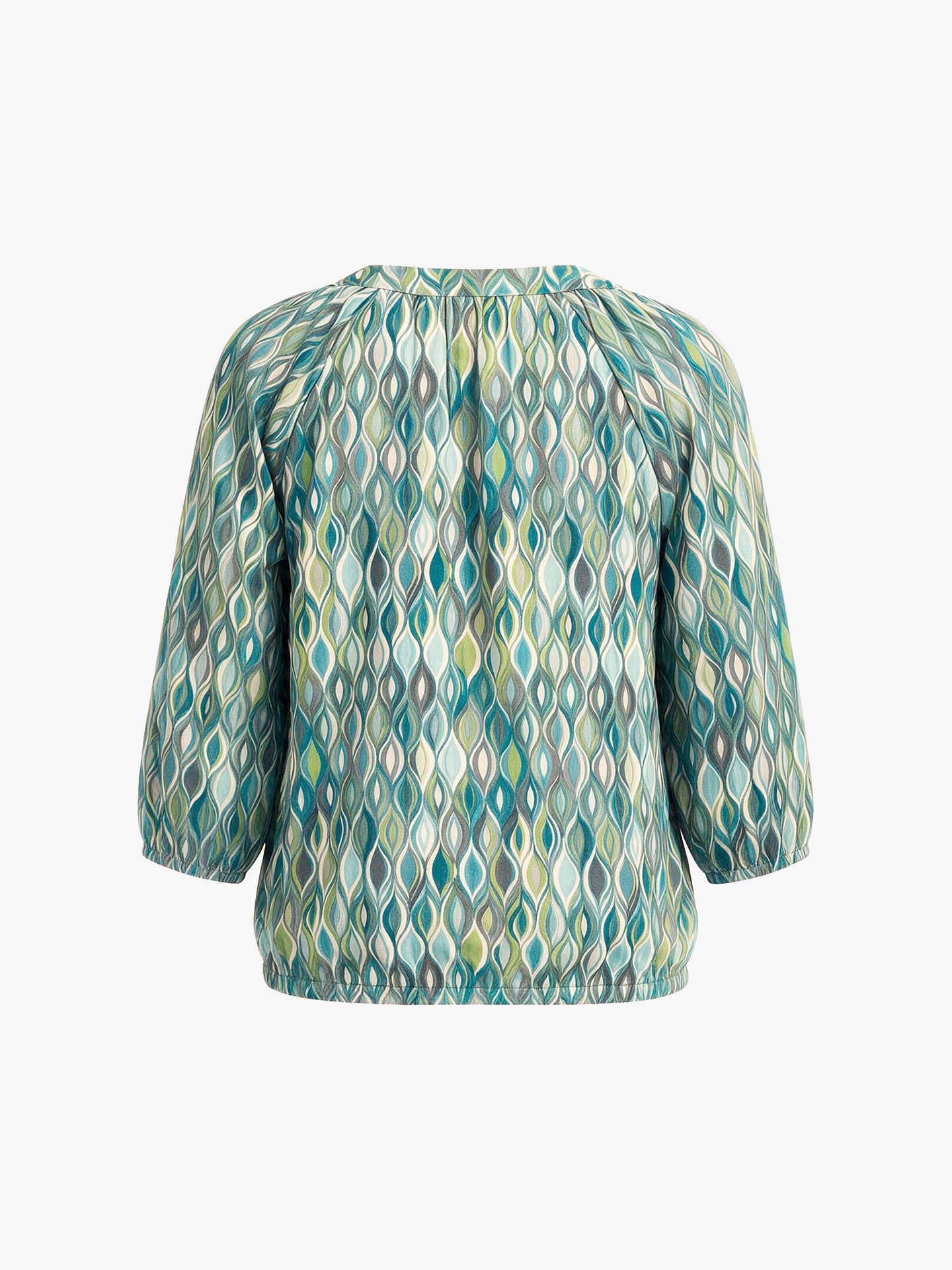 Blusa com Decote em V Mala