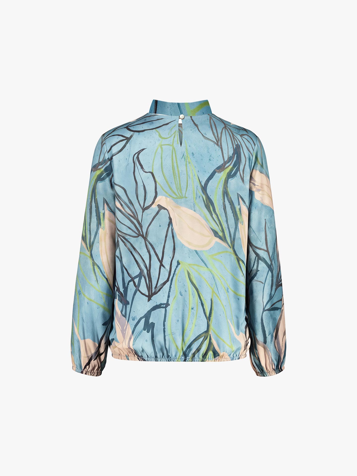 Blusa com Gola de Laço Alana