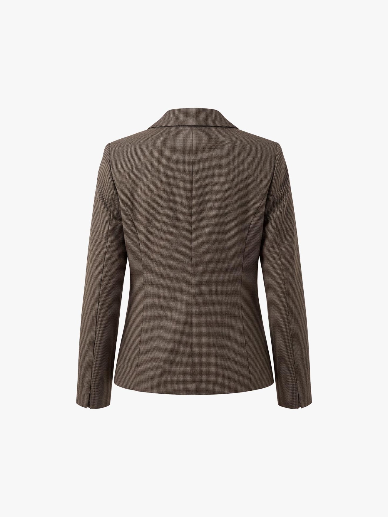 Blazer com Gola de Lapela Vivette