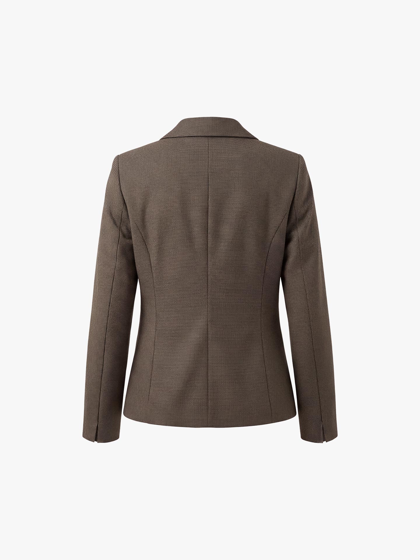 Blazer com Gola de Lapela Vivette