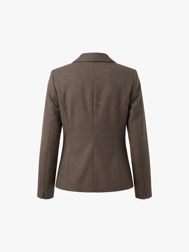 Blazer com Gola de Lapela Vivette