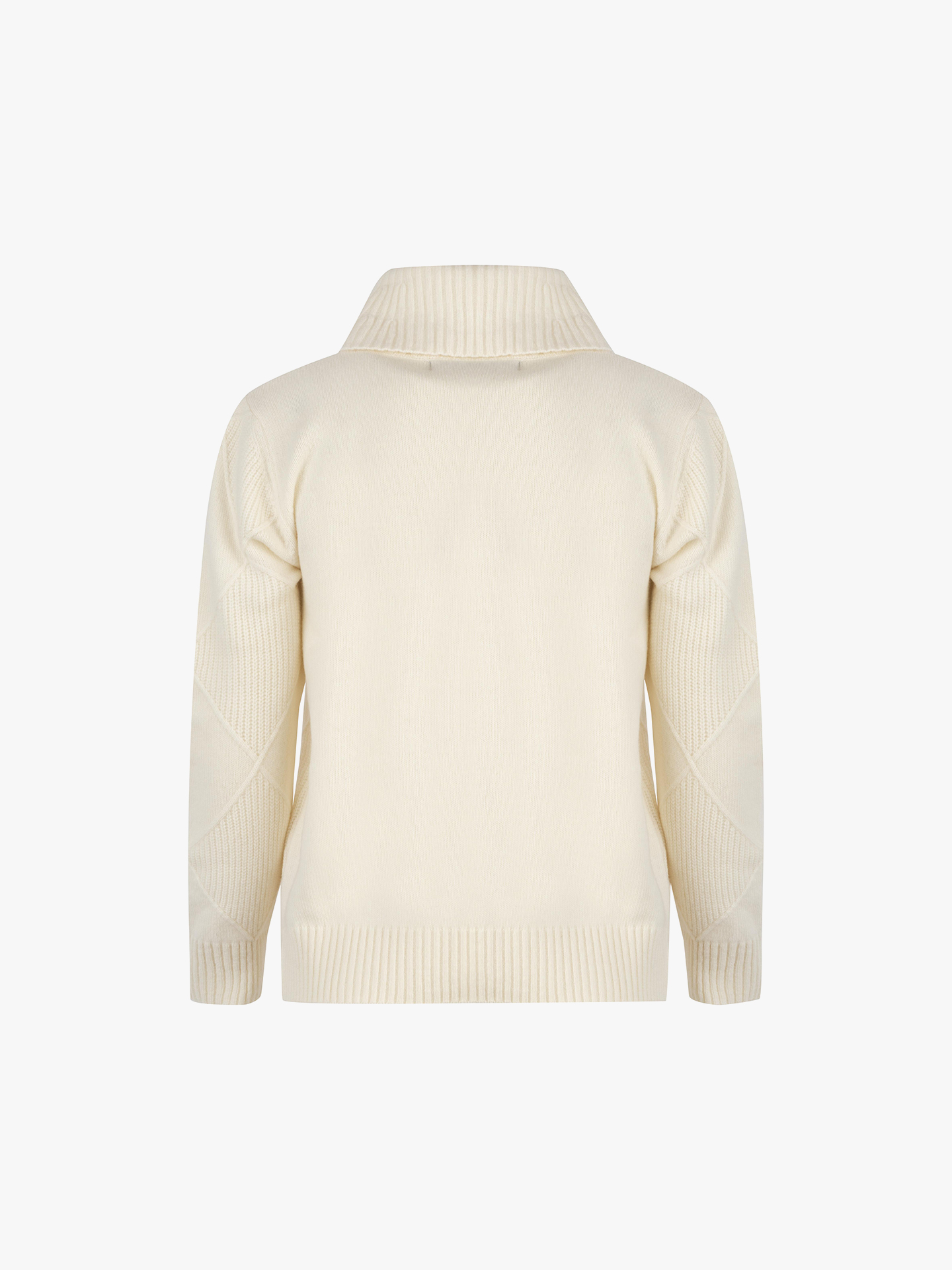 Camisola de Gola Alta em Malha