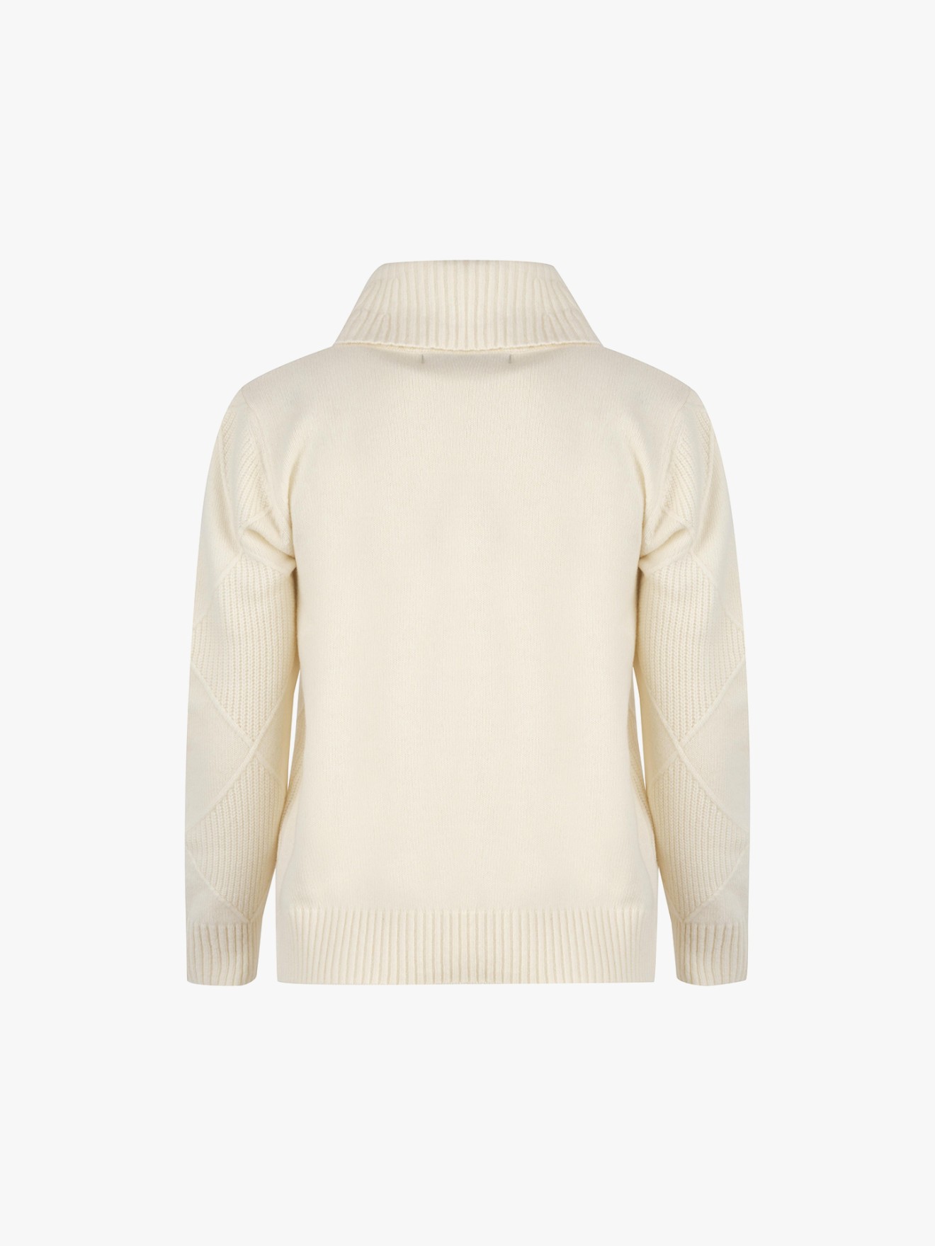 Camisola de Gola Alta em Malha
