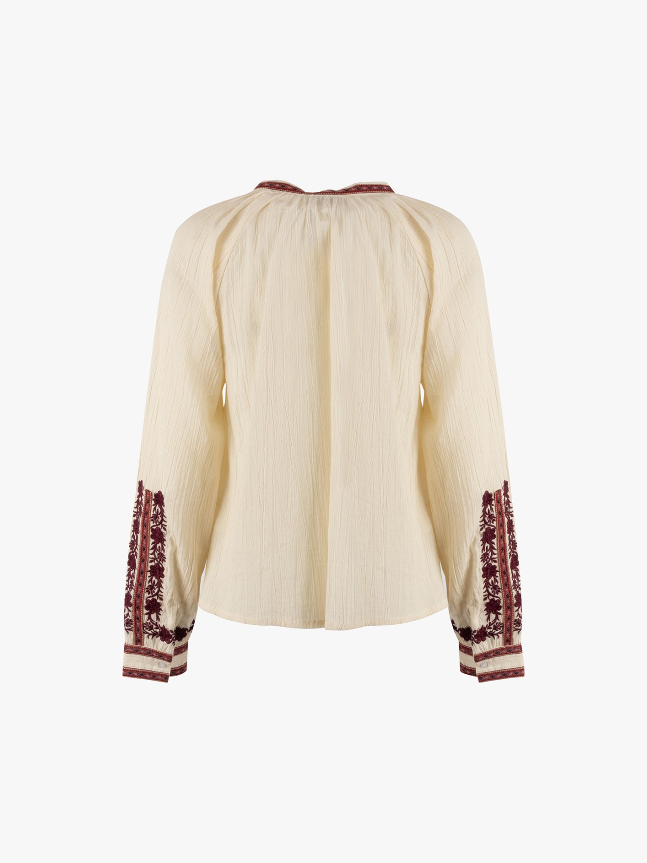 Blusa de Algod�o com Bordados