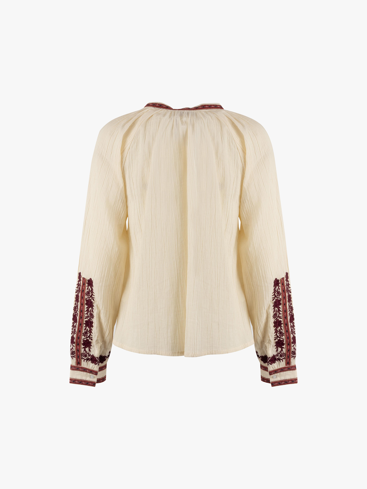 Blusa de Algodão com Bordados