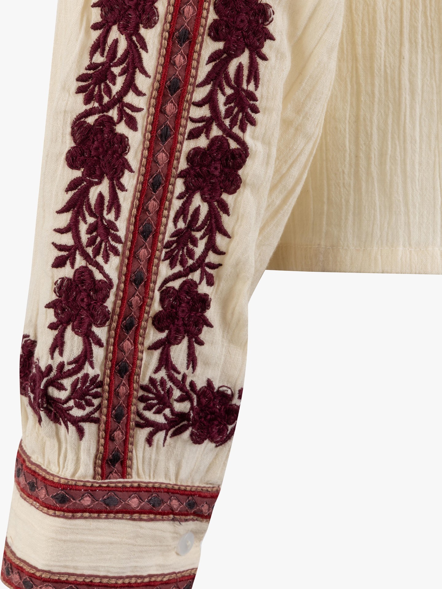 Blusa de Algodão com Bordados