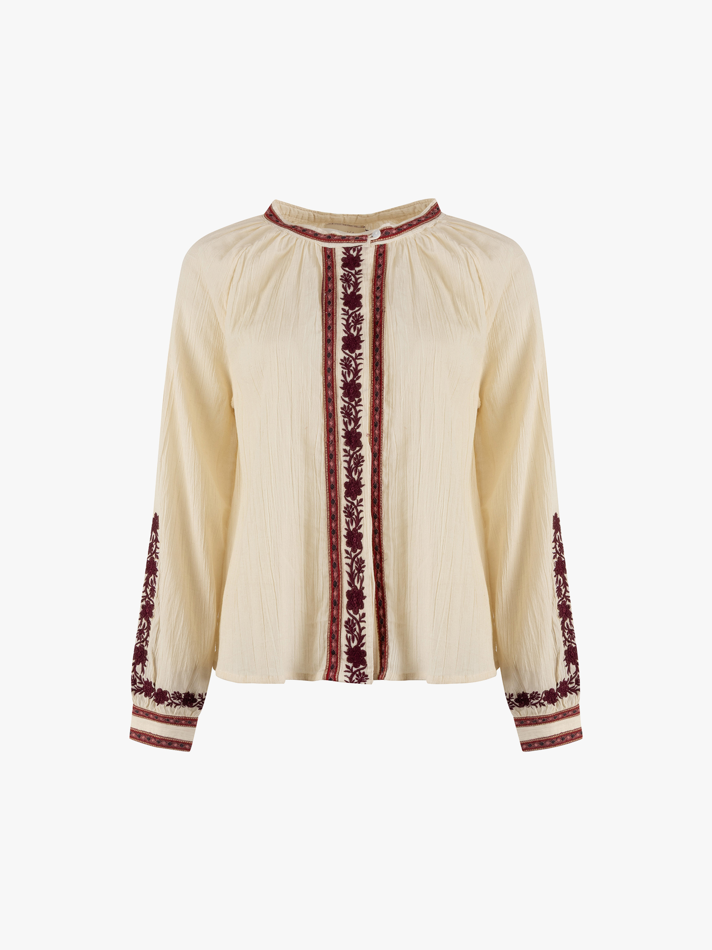 Blusa de Algodão com Bordados