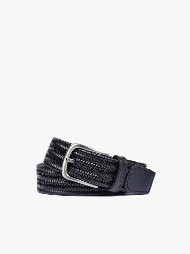 Cinto Entrançado com Fivela