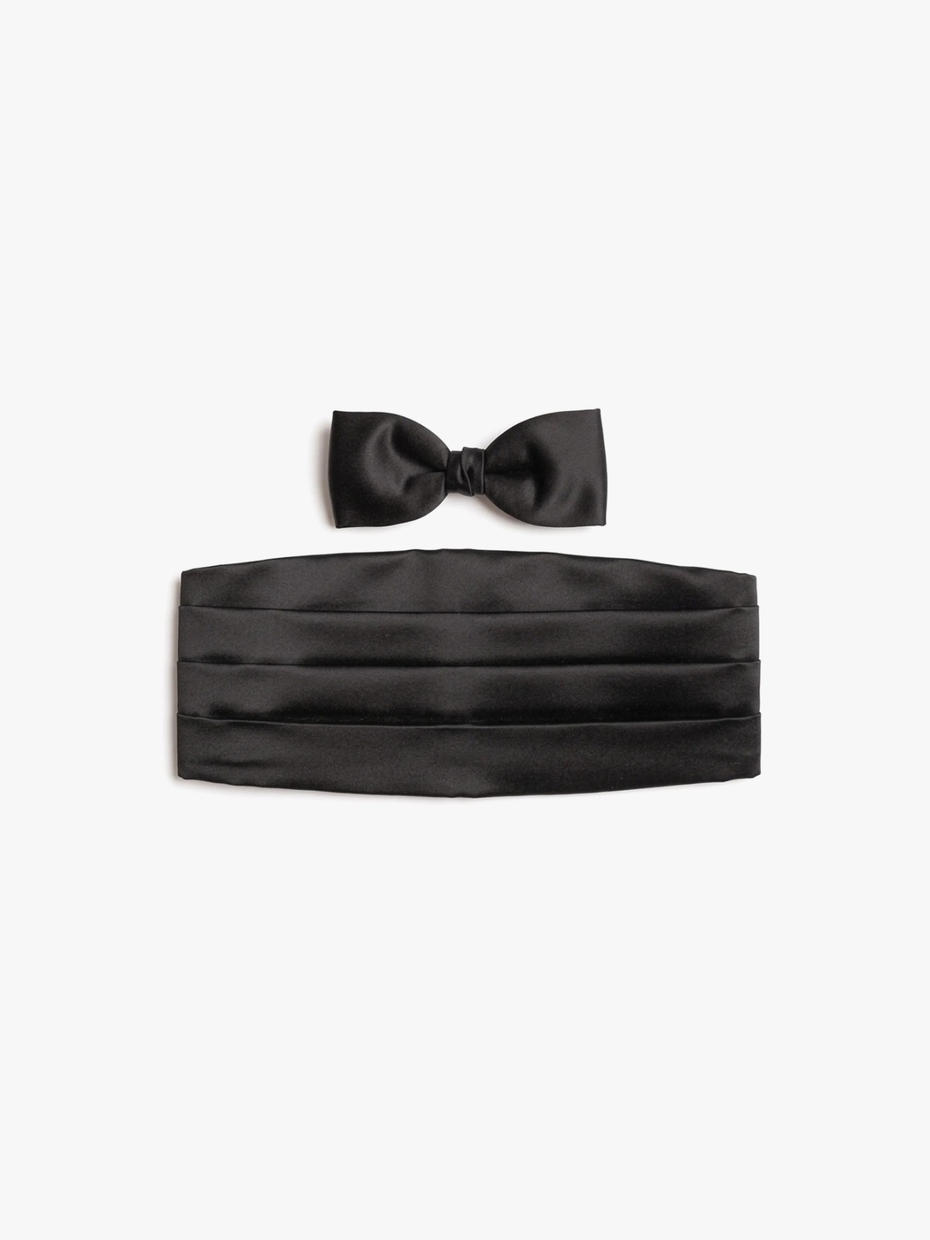 Conjunto de Faixa de Smoking e Laço