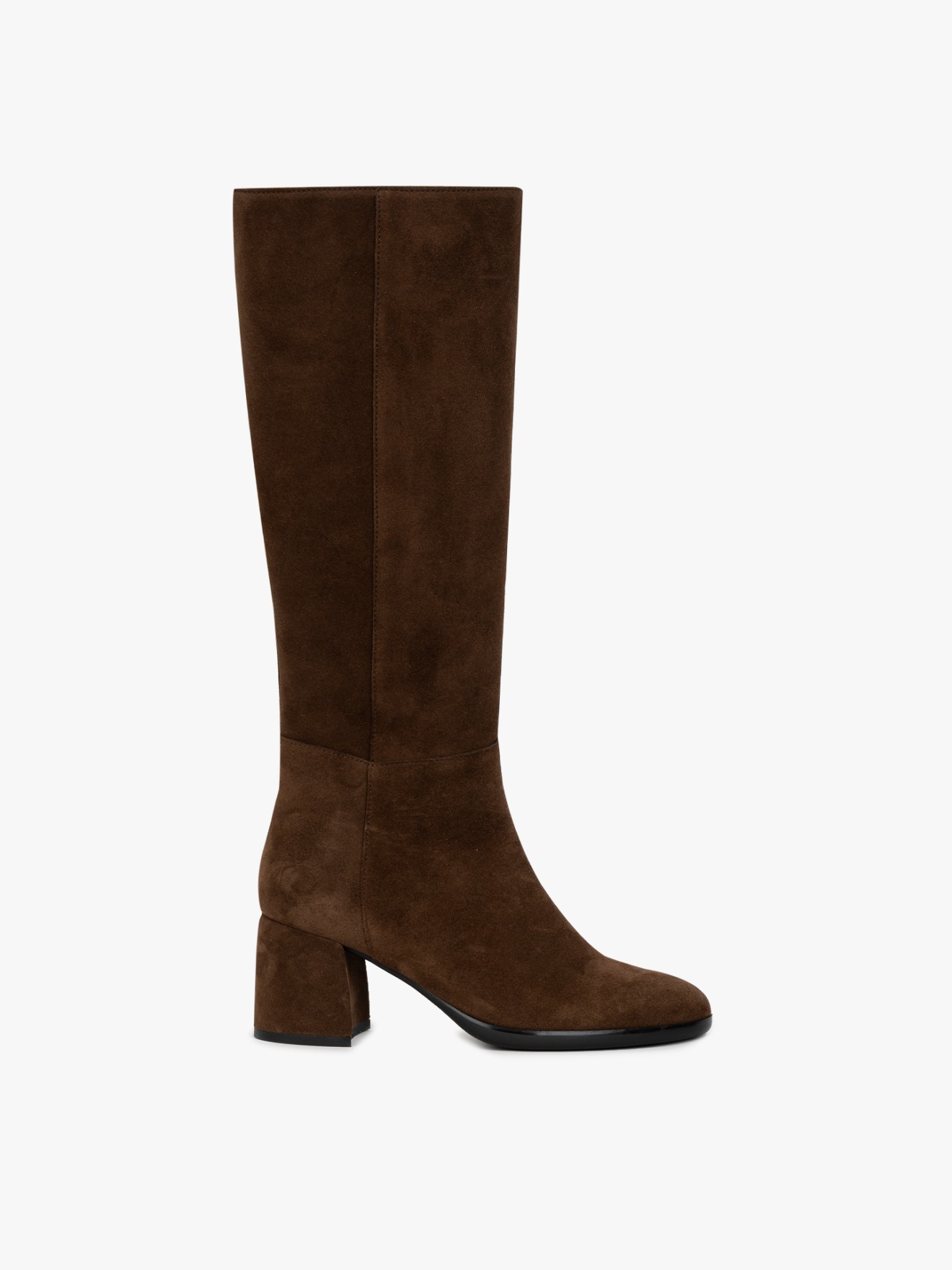 Botas de Cano Alto em Pele