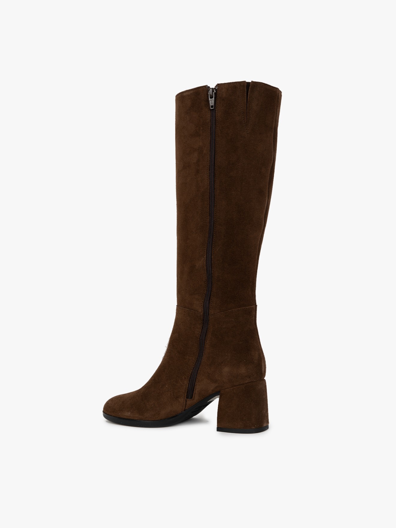Botas de Cano Alto em Pele