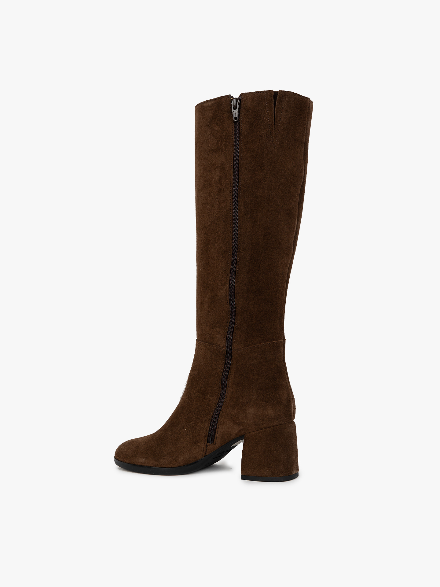 Botas de Cano Alto em Pele