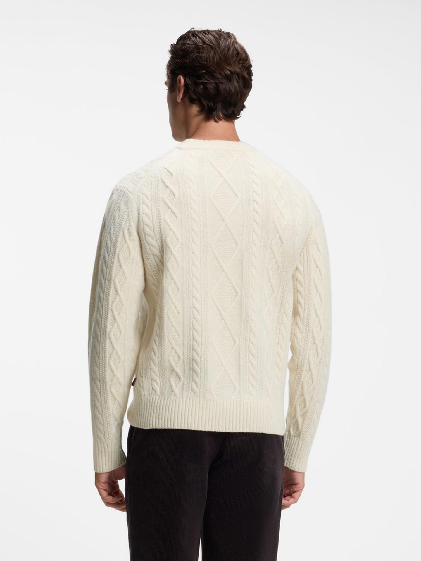 Camisola de Malha em Lã Virgem