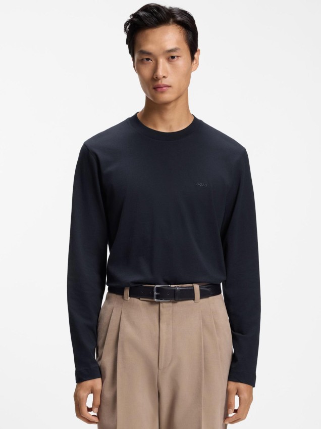 Camisola Regular Fit de Manga Comprida