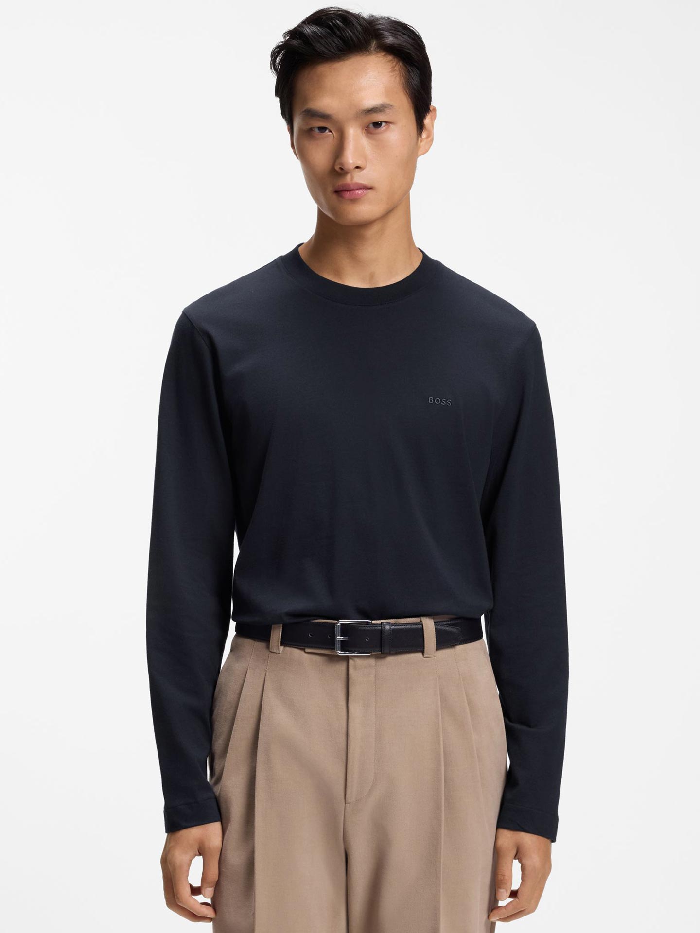 Camisola Regular Fit de Manga Comprida