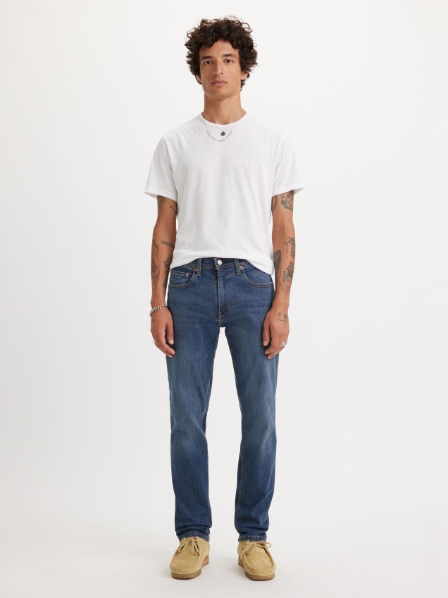 Calças de Ganga 502 Taper Selvedge